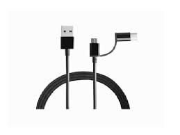 BoAt Indestructible USB Type-C To USB-A 2.0 Male Cable For Type C Phones, 1 Meter (3.3 Feet) -(Black)